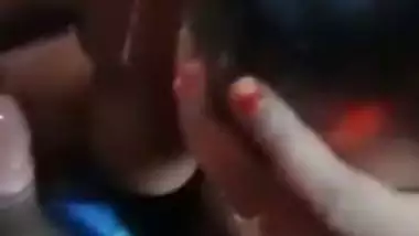 Desi Bihari milf gives a deep blowjob to her husband