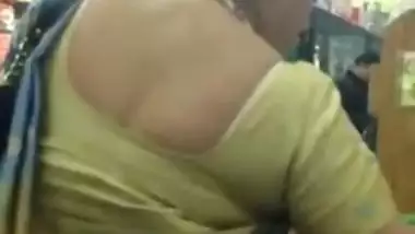 Huge Boobs Aunty Bra Strip