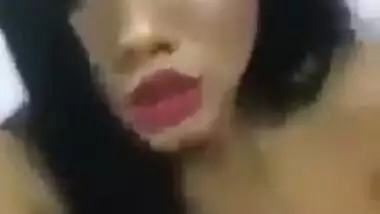 Excited Indian hottie records solo video hoping to become porn star