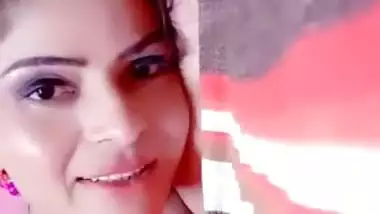 Indian model actress Gehana Vasisth sexy live video