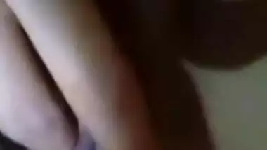 Today Exclusive- Horny Desi Bhabhi Record Her Nude Video For Lover