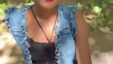New Desi Young Girl Debut Video Straight from Forest Fun 8 Min