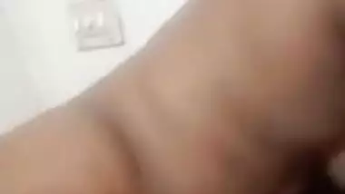 Indian with curly hair has sex with bearded guy and lays her boobs bare