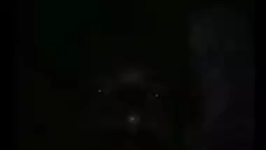 Horny male licks his Desi wife's sweet tits during XXX video call