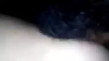 Horny Desi chick has her XXX muff nailed in darkness by ex-lover