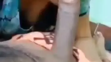 Wife blowjob on TikTok caught by husband viral video