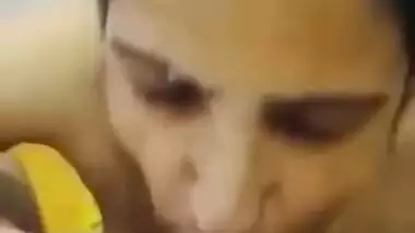 Horny Indian XXX girl tastes hot cum of her ex-boyfriend MMS