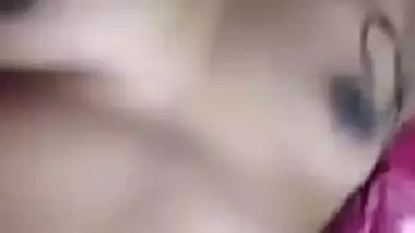 Today Exclusive- Sexy Lankan Bhabhi Showing Her Boobs On Video Call Part 2