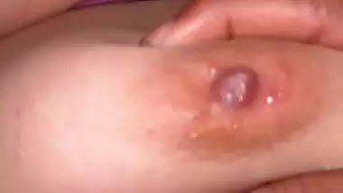 Sleeping girlfriend boob press by horny boyfriend