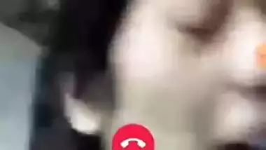 Indian slut shows her tits at online porn casting to get fake job