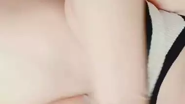 Cutest and hottest girl showing big boobs viral MMS