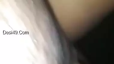 Today Exclusive- Horny Desi Telugu Bhabhi Boob Pressing And Blowjob Part 2