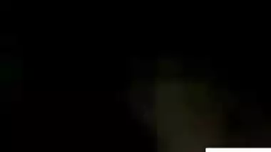 Sexy XXX close-up of big natural tits from hot Desi webcam bitch