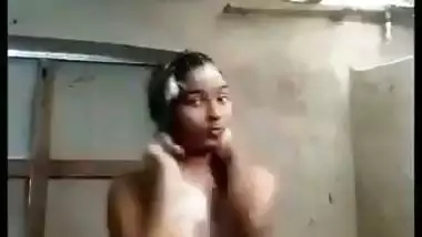 Unseen desi nude bathroom selfie