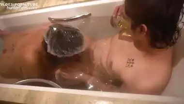 Lady Sucking My Dick In Bathtub While I Enjoying My Whishey - Indian Lady And Desi Indian