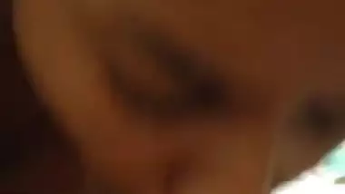 Horny lover records his sexy GF’s blowjob MMS