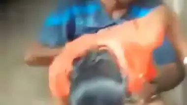 An 18 yr old girl’s desi outdoor sex in the garden