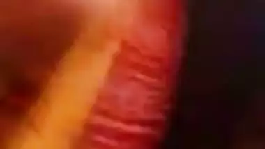 Busty Desi XXX housewife showing her big melons on video call with husband