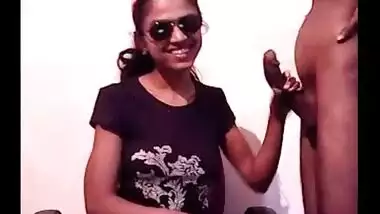 Local escort girl playing with client’s big cock