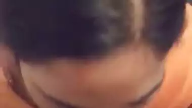 Religious aunt records her blowjob MMS sucking a dick